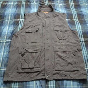 Boundary Waters Gray Huning, Fishing, Utility Vest Size 2XL